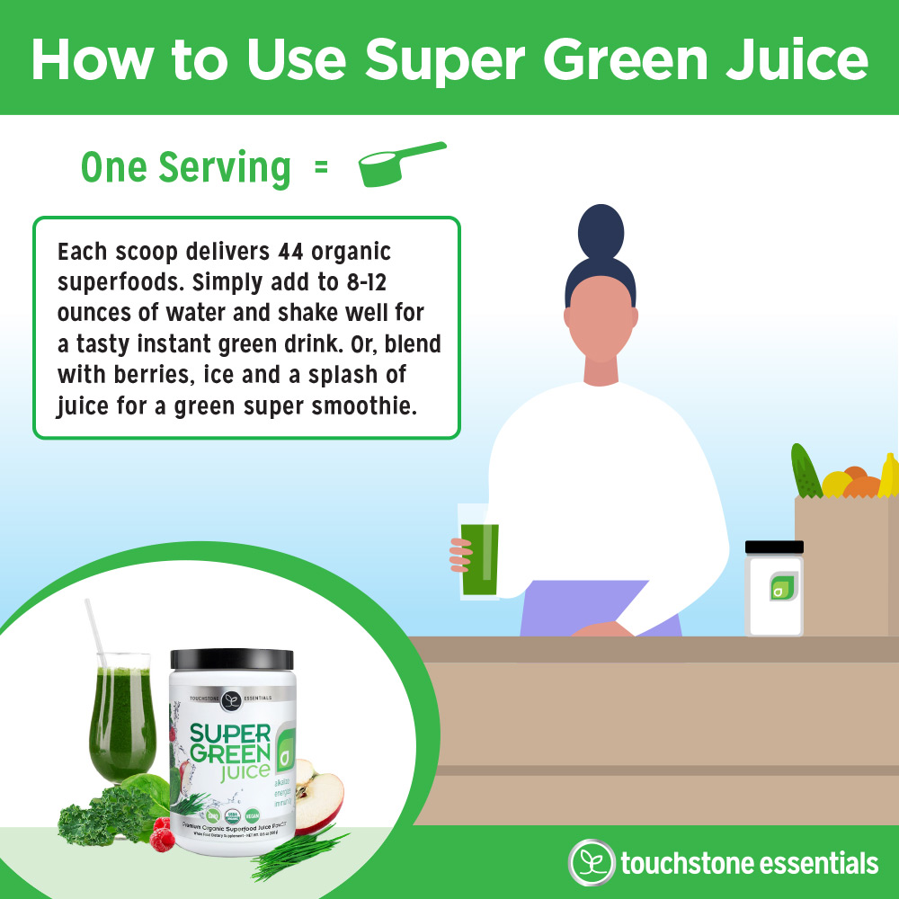 super green juice how to use